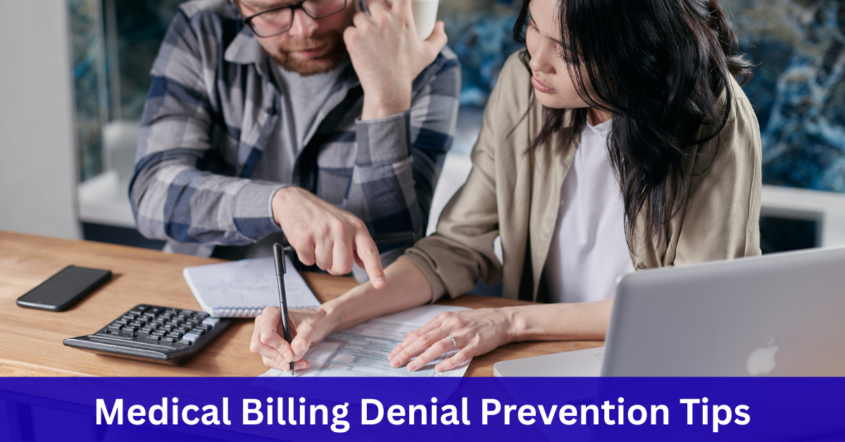 a girl and a boy are discussing Medical Billing Denial Prevention Tips