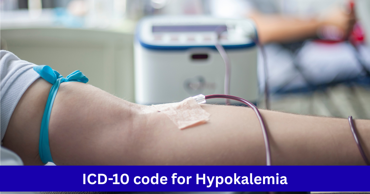 ICD-10 code for Hypokalemia