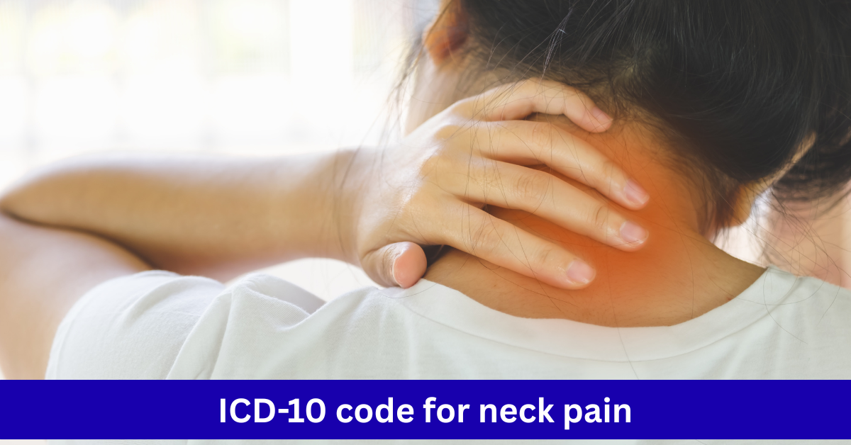 ICD-10 code for neck pain