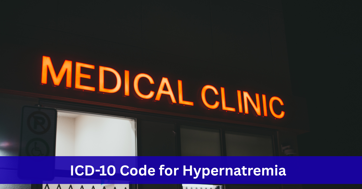 ICD-10 Code for Hypernatremia